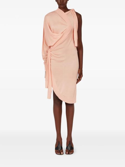 Ferragamo asymmetric knitted dress - Pink - zdjęcie produktu nr 2