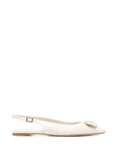 Ferragamo Zelmy slingback flat pumps - Neutrals - zdjęcie produktu nr 1