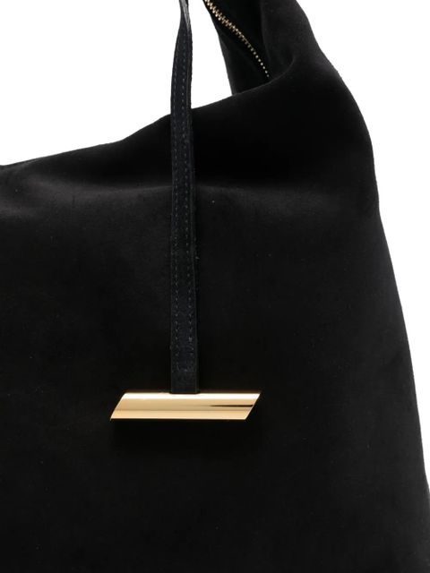 Liffner suede bucket bag - Black