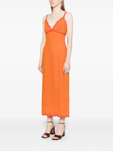 Reformation Sara dress - Orange