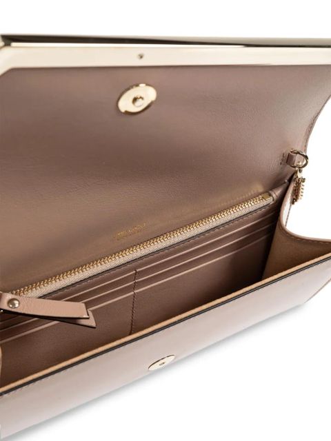 Jimmy Choo Emmie clutch bag - Neutrals