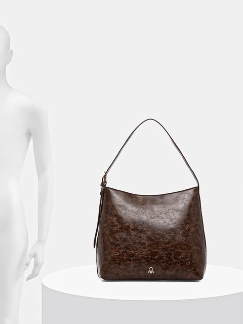 United Colors of Benetton torebka kolor brązowy 66EYDY08T