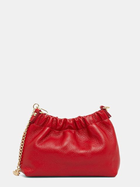 Answear.LAB kopertówka skórzana kolor czerwony - zdjęcie produktu nr 1