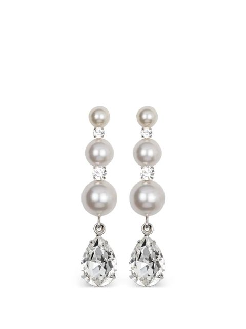 Jennifer Behr Corisande crystal earrings - Silver - zdjęcie produktu nr 1