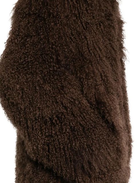 ducie Faye shearling coat - Brown