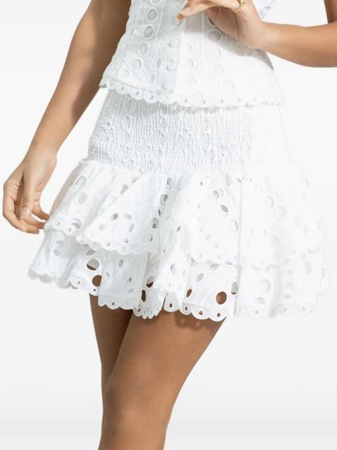 Charo Ruiz Ibiza Nerissa mini skirt - White
