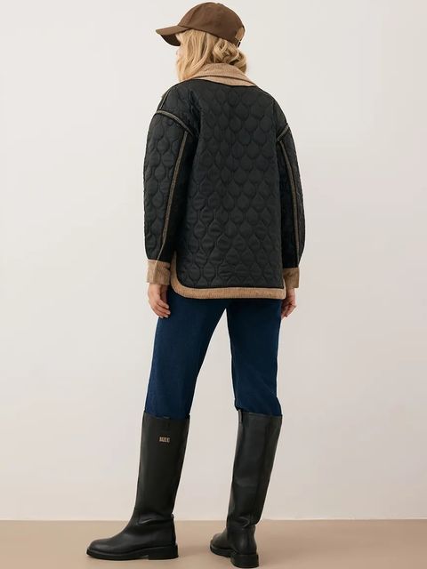 Bizuu kurtka BAIONA kolor brązowy przejściowa BAIONA BRĄZOWY