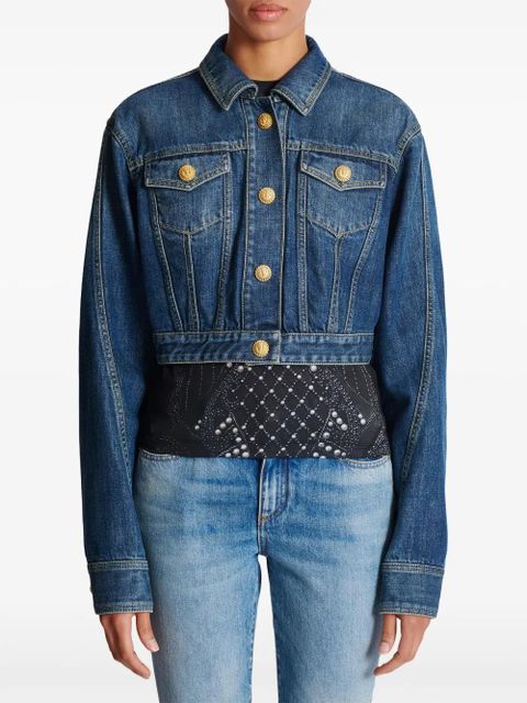 Balmain denim jacket - Blue
