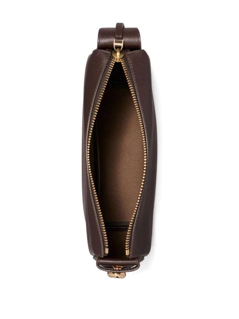 Tory Burch zip-fastening flap shoulder bag - Brown