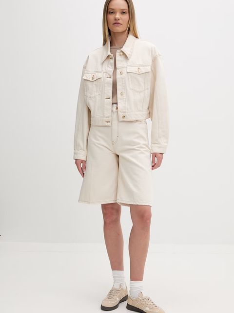 HUGO szorty damskie bawełniane Gelita_1 - zdjęcie produktu nr 1