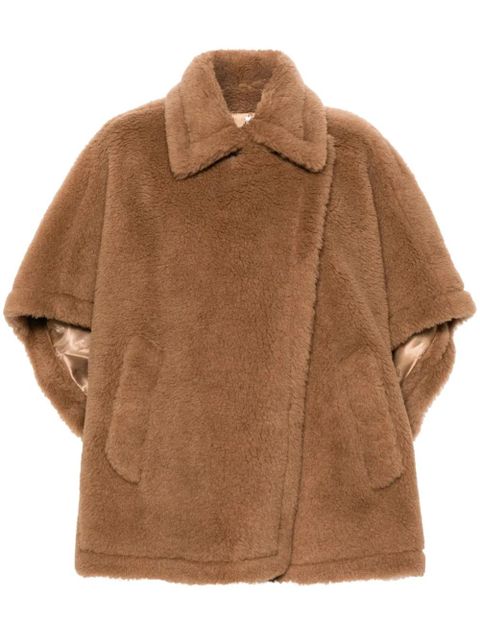 Max Mara Tebe teddy cape - Brown - zdjęcie produktu nr 1