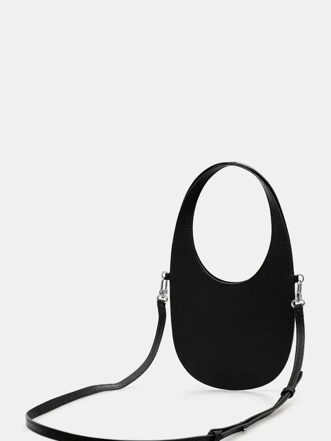 Coperni torebka skórzana Mini Swipe Tote kolor czarny COPBA115F6031 - zdjęcie produktu nr 2