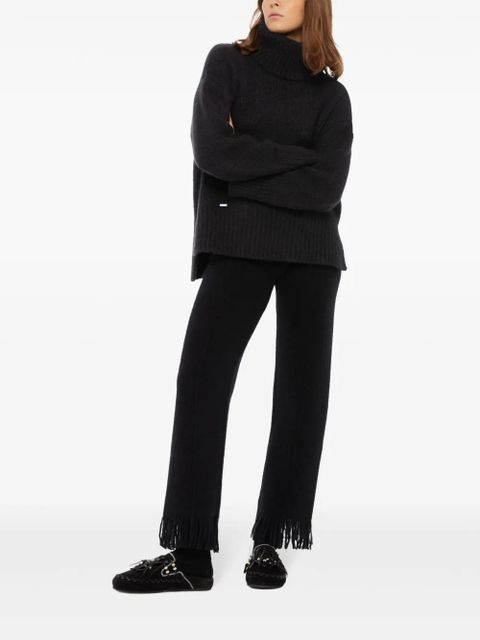 Alanui A Finest roll-neck jumper - Black