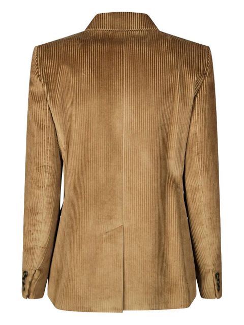 Weekend Max Mara Katanga double-breasted velvet jacket - Neutrals - zdjęcie produktu nr 2