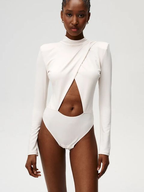 Undress Code body Thong damska kolor biały gładka 1016 - zdjęcie produktu nr 1