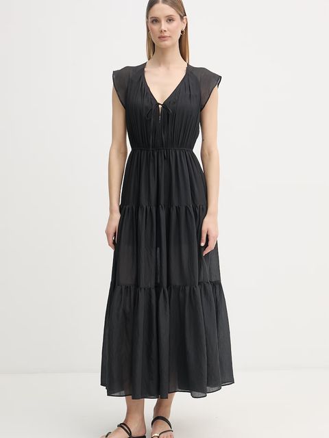 Gaudi sukienka babydoll z wiskozy - zdjęcie produktu nr 2