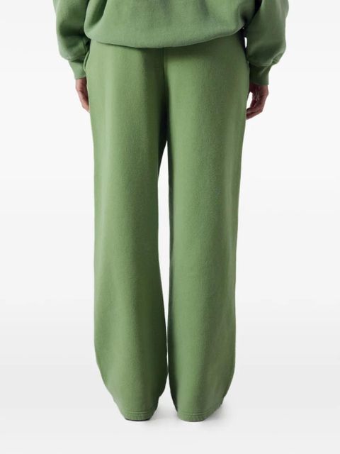American Vintage Plizzy straight-leg track pants - Green