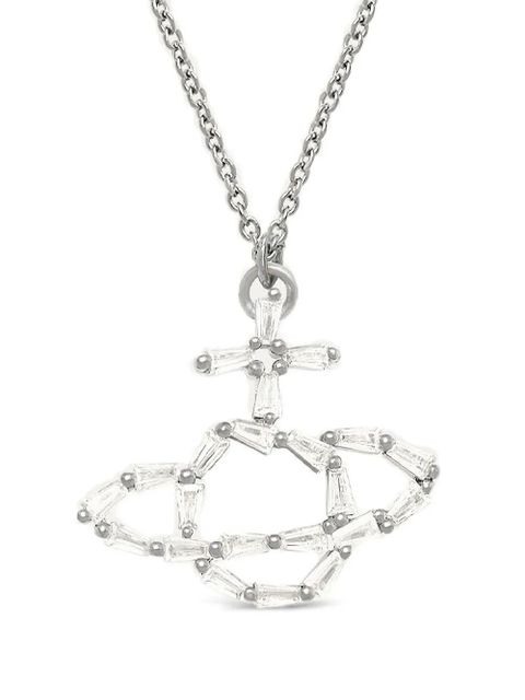 Vivienne Westwood Odetta orb-embellished necklace - Silver - zdjęcie produktu nr 2