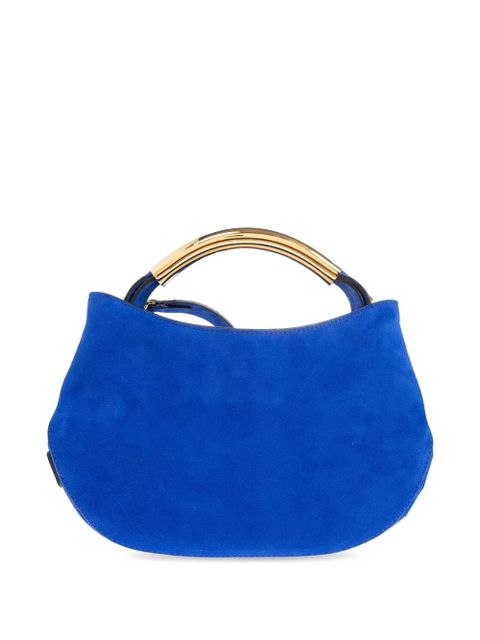 Moschino small Handle Me tote bag - Blue
