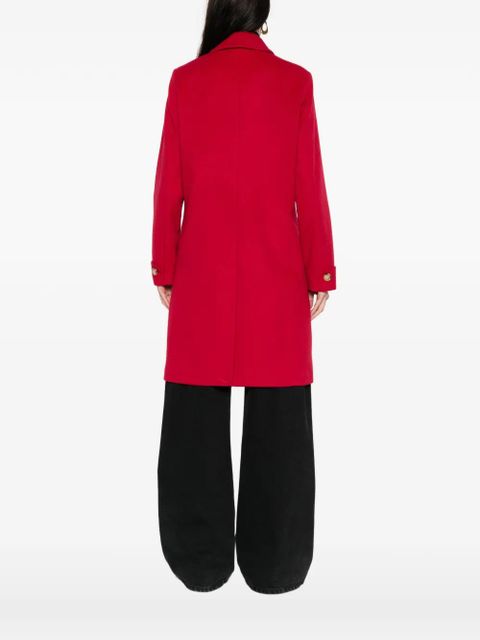 Lauren Ralph Lauren button-pocket coat - Red