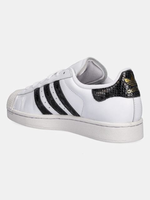 adidas Originals sneakersy skórzane Superstar II damskie kolor biały JP8162