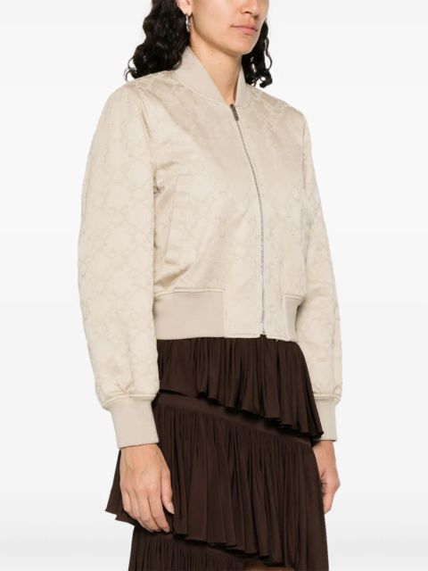 Givenchy monogram bomber jacket - Neutrals