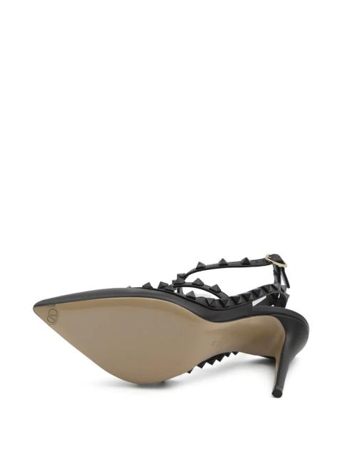 Valentino Garavani studded T-strap pumps - Black