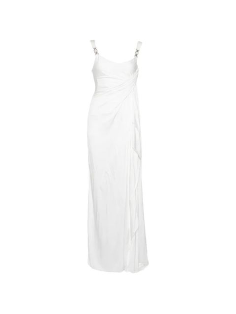 Versace Jersey Draped dress - White - zdjęcie produktu nr 1