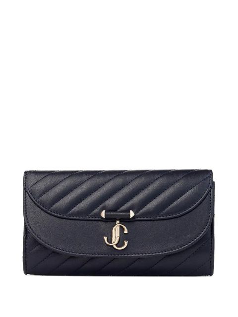 Jimmy Choo Curve quilted chain-strap mini bag - Blue - zdjęcie produktu nr 1