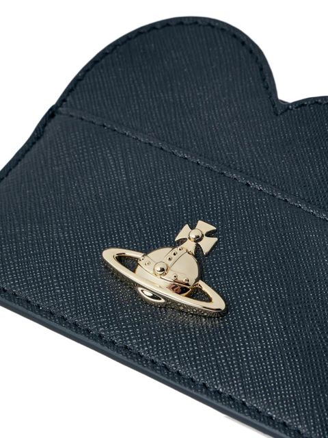 Vivienne Westwood heart-motif card holder - Black