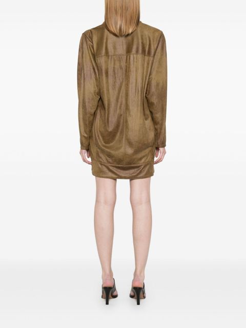 ISABEL MARANT Giulia mini dress - Green - zdjęcie produktu nr 2