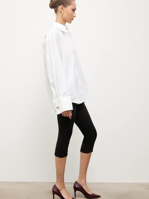 Answear.LAB szpilki skórzane kolor bordowy - zdjęcie produktu nr 2