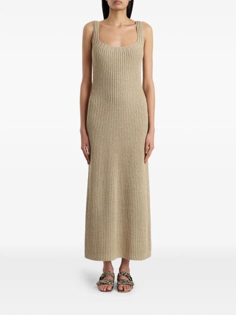 KHAITE knitted dress - Neutrals