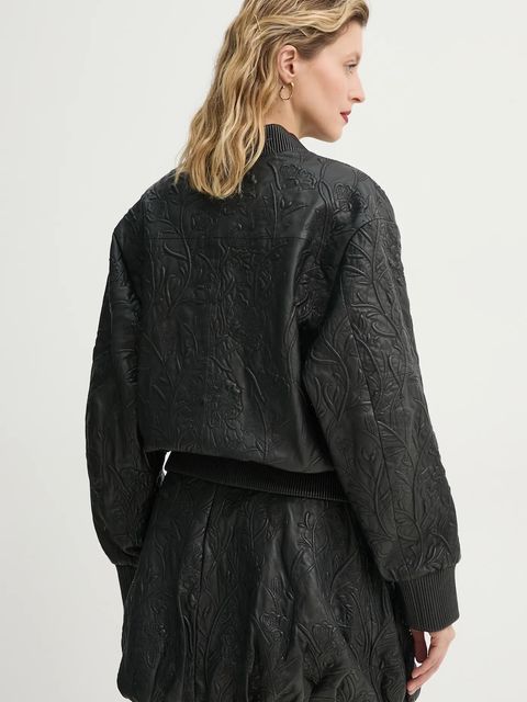 MUNTHE kurtka bomber skórzana FERRIL