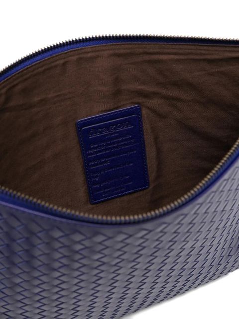 DRAGON DIFFUSION woven clutch bag - Purple