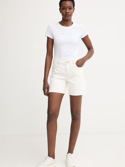 Armani Exchange T-shirt basic damski bawełniany - zdjęcie produktu nr 1