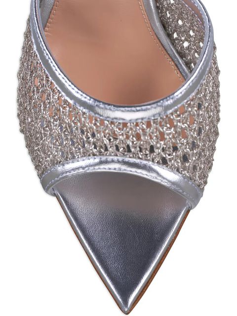 Gianvito Rossi Dorotea mesh sandals - Silver