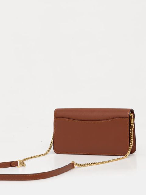 Coach torebka skórzana Tabby kolor brązowy