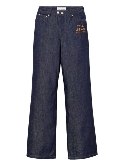 Marc Jacobs The Elisabeth embroidered jeans - Blue - zdjęcie produktu nr 1