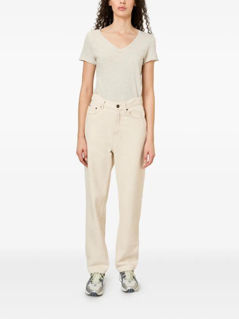 American Vintage high-waist straight jeans - Neutrals