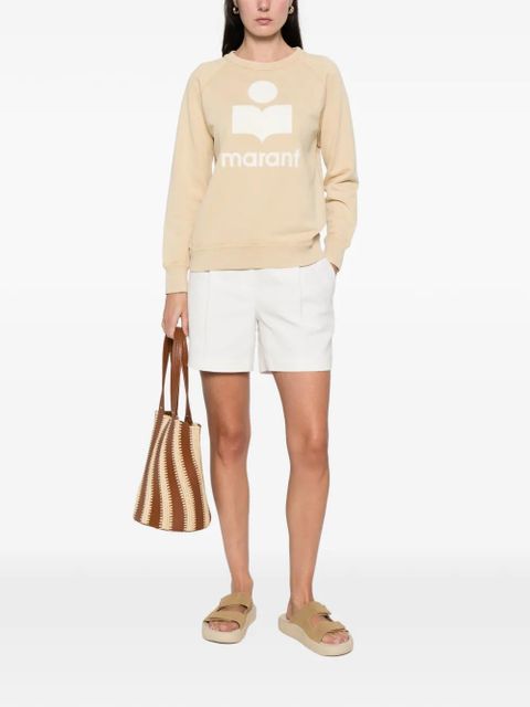 MARANT ÉTOILE logo print sweater - Yellow - zdjęcie produktu nr 2