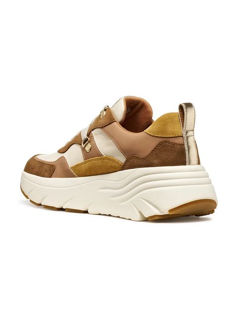 Geox sneakersy D DIAMANTA damskie kolor beżowy D36UFE 022BC C6507