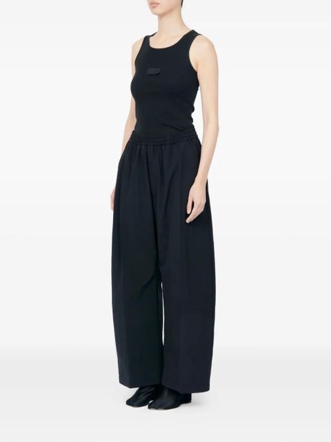 MM6 Maison Margiela elasticated tailored trousers - Black