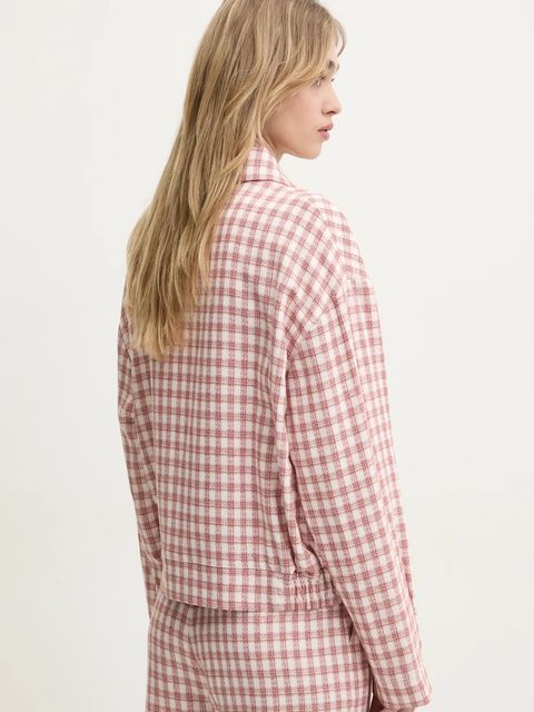 Moschino Jeans kurtka z domieszką wełny