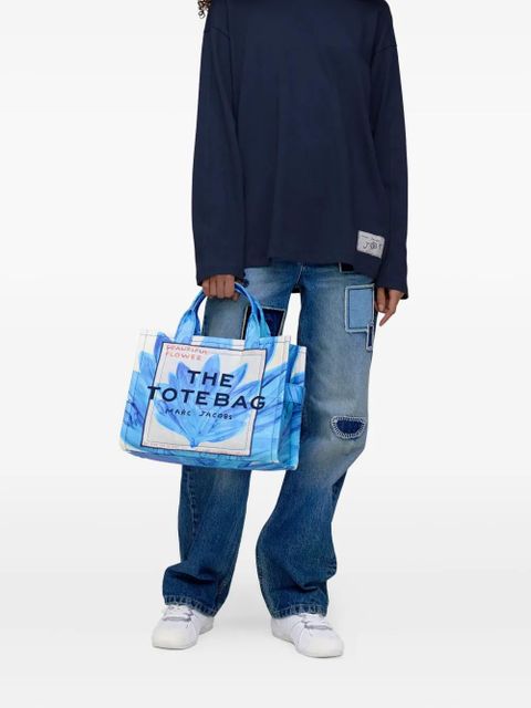 Marc Jacobs x David Shrigley The Canvas Medium Tote bag - Blue