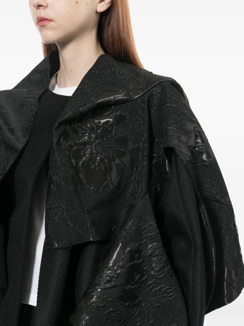 Comme Des Garçons asymmetric jacket - Black