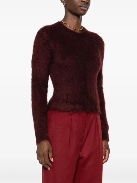 Max Mara crew-neck sweater - Red
