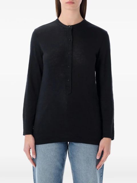 MARANT ÉTOILE Lucy long-sleeve T-shirt - Black - zdjęcie produktu nr 1