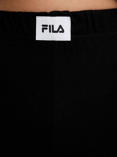 Fila piżama bawełniana damska kolor czarny bawełniana FPW4218 - zdjęcie produktu nr 2