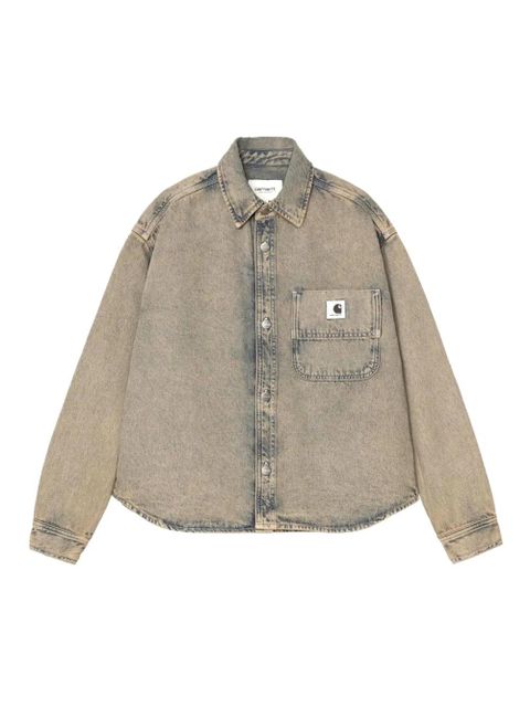 Carhartt WIP Georgia pocket-detail overshirt - Blue - zdjęcie produktu nr 1